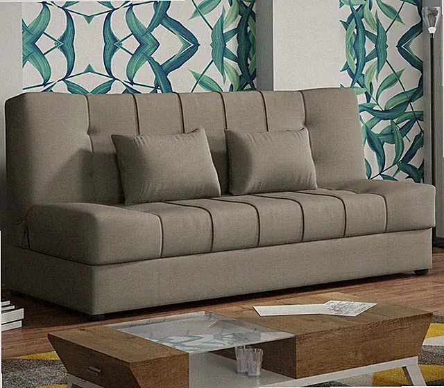 Sofa Kreos Schlafcouch Schlaffunktion Bettkasten Moderne Stil Wohnzimmer