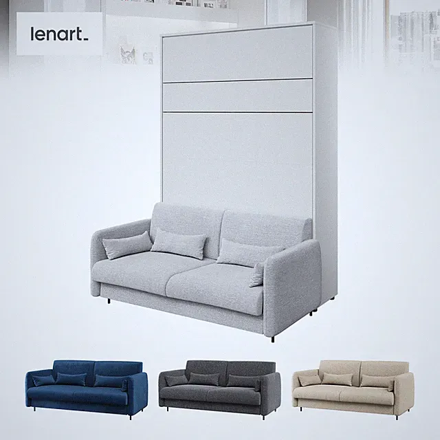 Sofa LENART BED CONCEPT BC-19 für Schrankbett BC-12 Wandklappbett Polstersofa