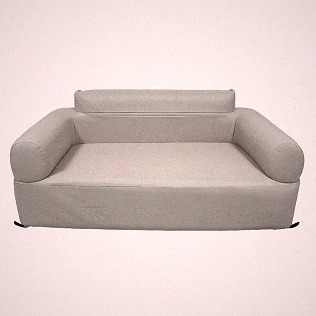 Sofa mit Elektropumpe tragbar aufblasbares Sofa kompakt für Wohnmobil, Wohnmobil