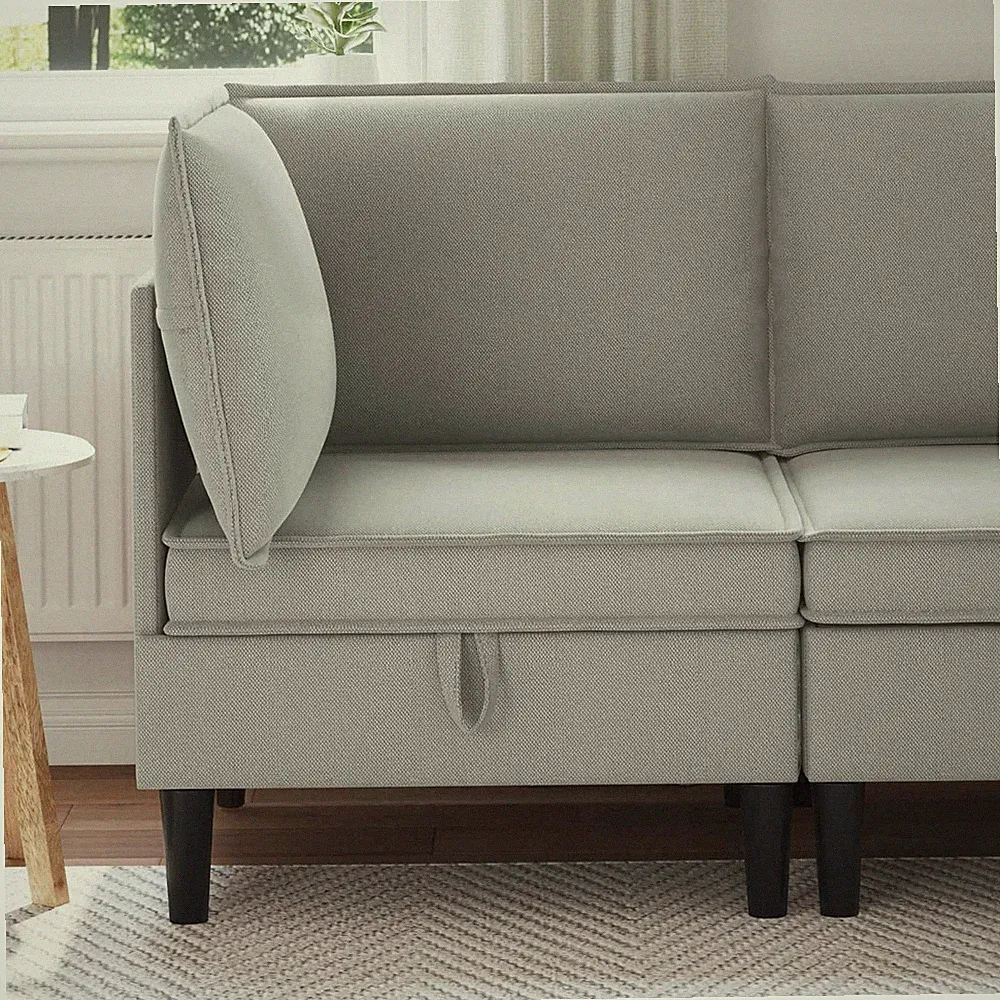 Sofa mit Stauraum Samt Modernes Wohnzimmer Ergonomisches Samtsofa Möbel vidaXL