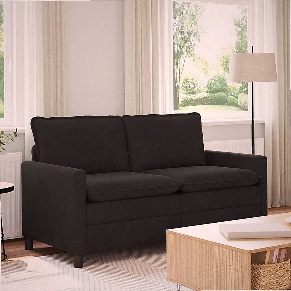 Sofa Samt Modernes Samtcouch Sitzmöbel Wohnzimmer Schlafzimmer Couch vidaXL