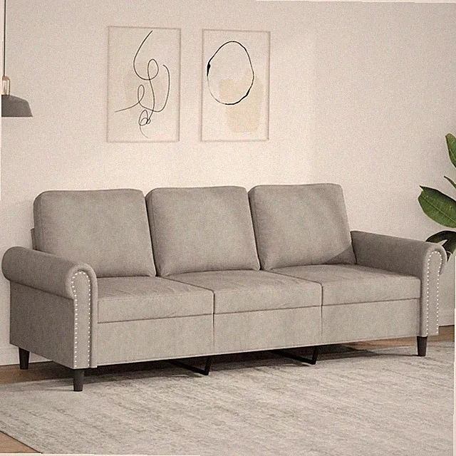 Sofa Sessel Loungesofa Couch Wohnzimmer Fernsehsessel Relaxsessel Samt vidaXL