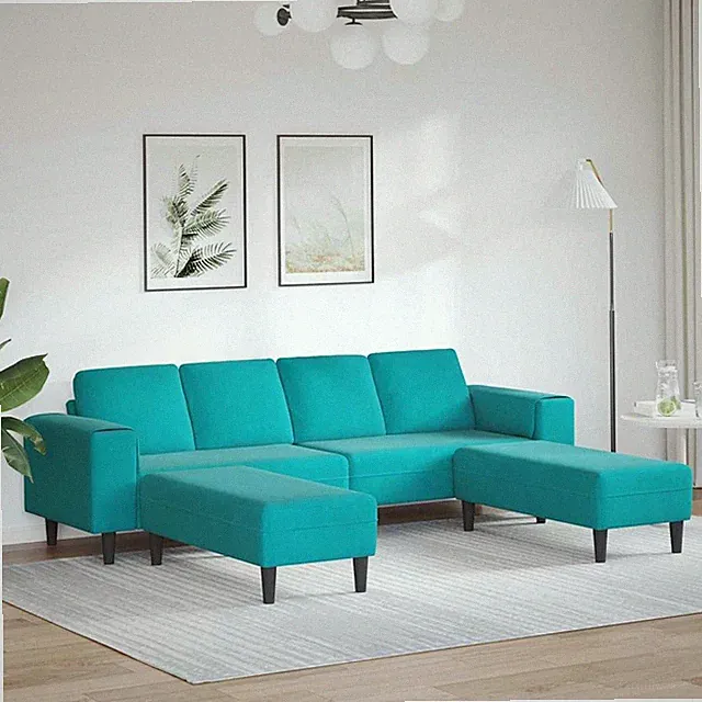 Sofa Set Samt Wohnzimmer Couch Moderner Sofa Sitzgelegenheiten aus Samt DE