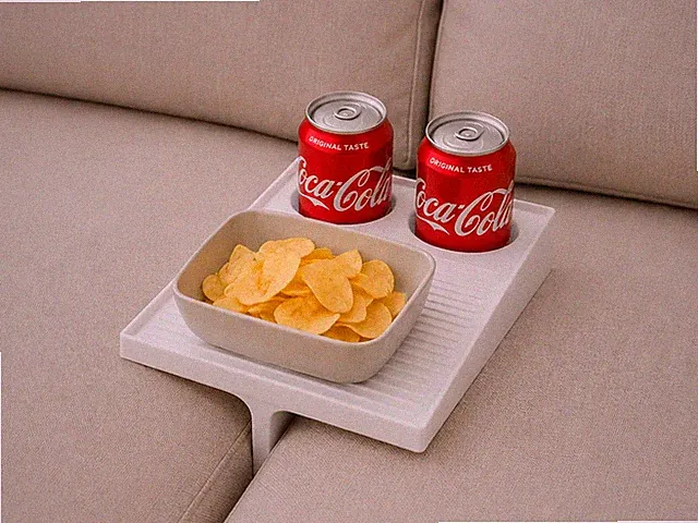 Sofa Snack- und Getränkeablage – praktischer Sofatisch