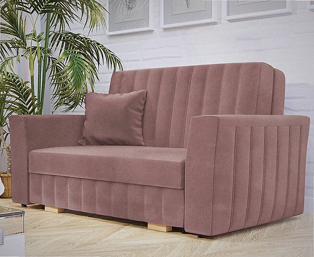 Sofa Vemdalen Glam II Zweisitzer Couch Schlaffunktion und Bettkasten Wohnzimmer