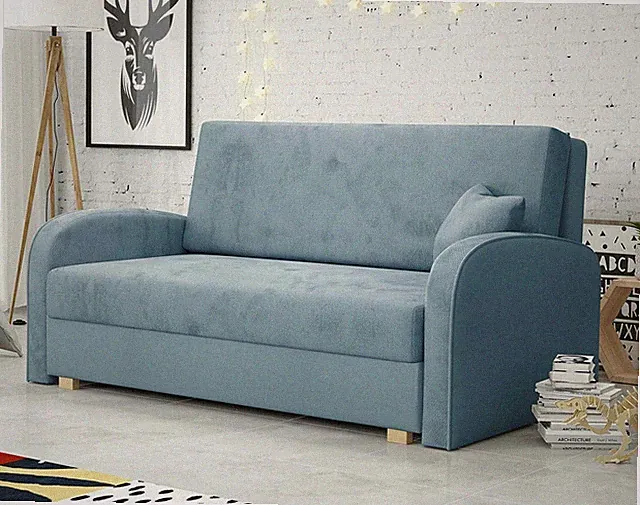 Sofa Vemdalen Soft III mit Bettkasten Schlafsofa Ausklappbar Sofa Modern Couch