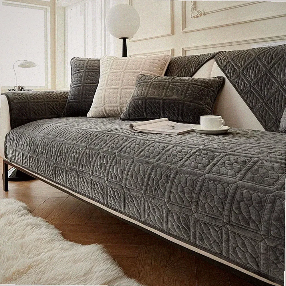 Sofabezug Sofaschoner Couchüberzug 70x70cm Rutschfest Möbelüberwurf