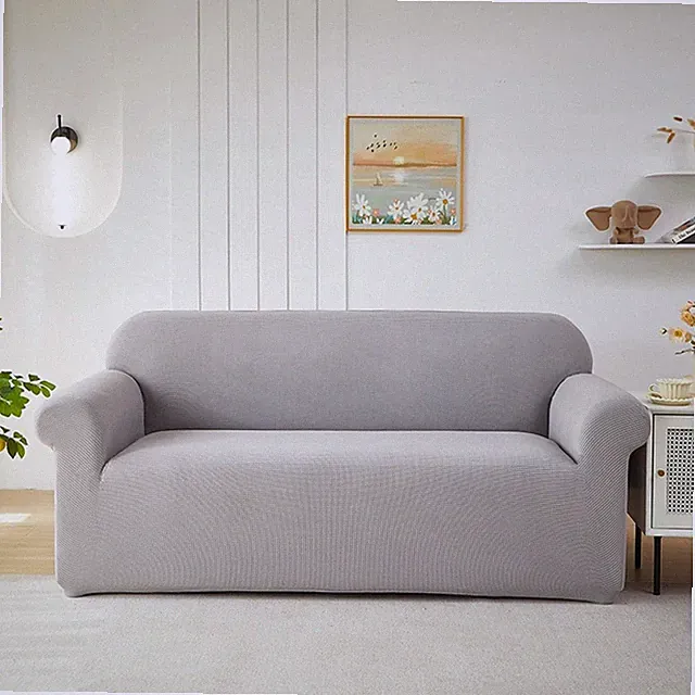 Sofabezug Stretch Schonbezug Couch Sofahusse 1/2/3/4 Sitzer Sofa Sitzkissenbezug