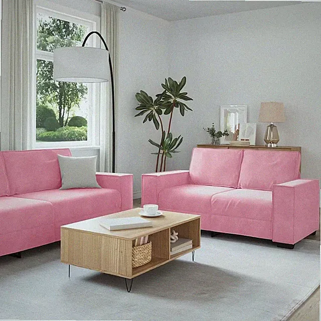 Sofagarnitur Bettcouch Wohnlandschaft Sofa mit Schlaffunktion vidaXL