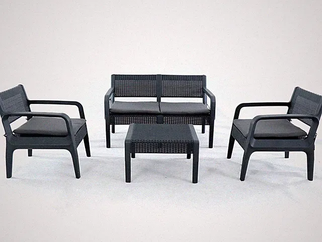 Sol Garden Sofa Set »Miami«, 4-teilig, witterungsbeständig - B-Ware neuwertig