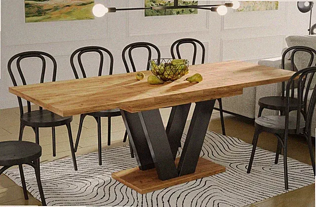 SONDERANGEBOT Esstisch LARA 130-210cm Eiche Craft Gold ausziehbar Esszimmertisch