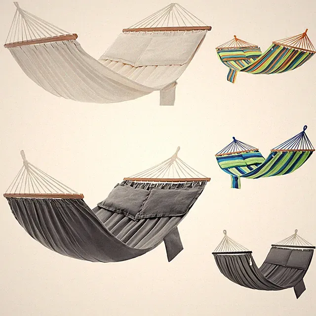 SONGMICS HängematteXXL mit 2 Kissen bis zu 300 kg belastbar 210 x 150 cm