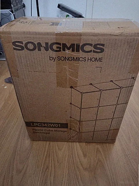 Songmics LPC342W01 Steckregal Plastic Cube Storage NEU OVP ungeöffnet
