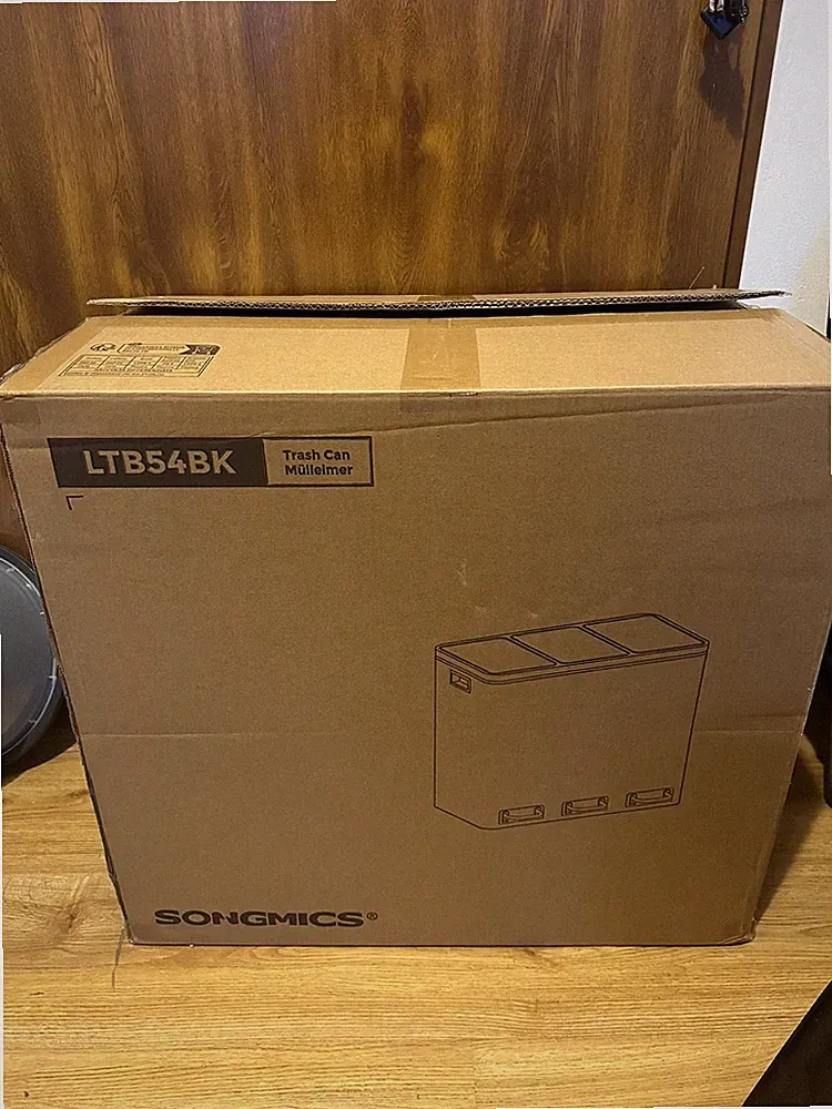 Songmics mülleimer 3 Fächer