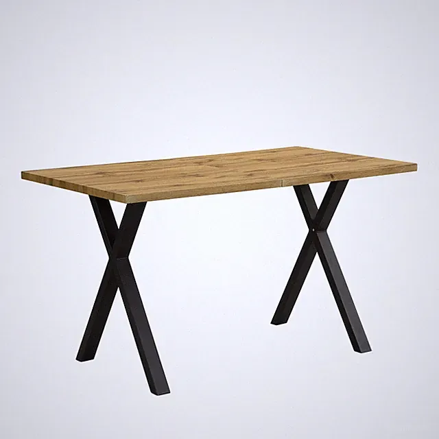 SONNENH Couchtisch 140 x 80 x 76 cm Eiche MDF Wohnzimmer