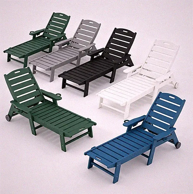 Sonnenliege Gartenliege Strandliege Balkonliege Terrassenliege mit Armlehne DE