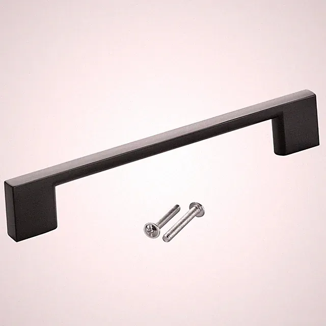 SOTECH Möbelgriff BLACKLINE XII schwarz matt Küchenschrankgriff Handgriff