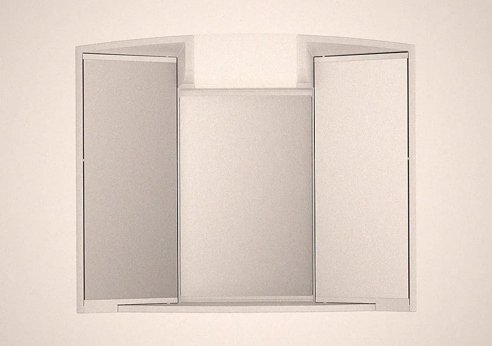 Spiegelschrank Angy 3D Jokey Alibert Badspiegel Badezimmer Spiegel