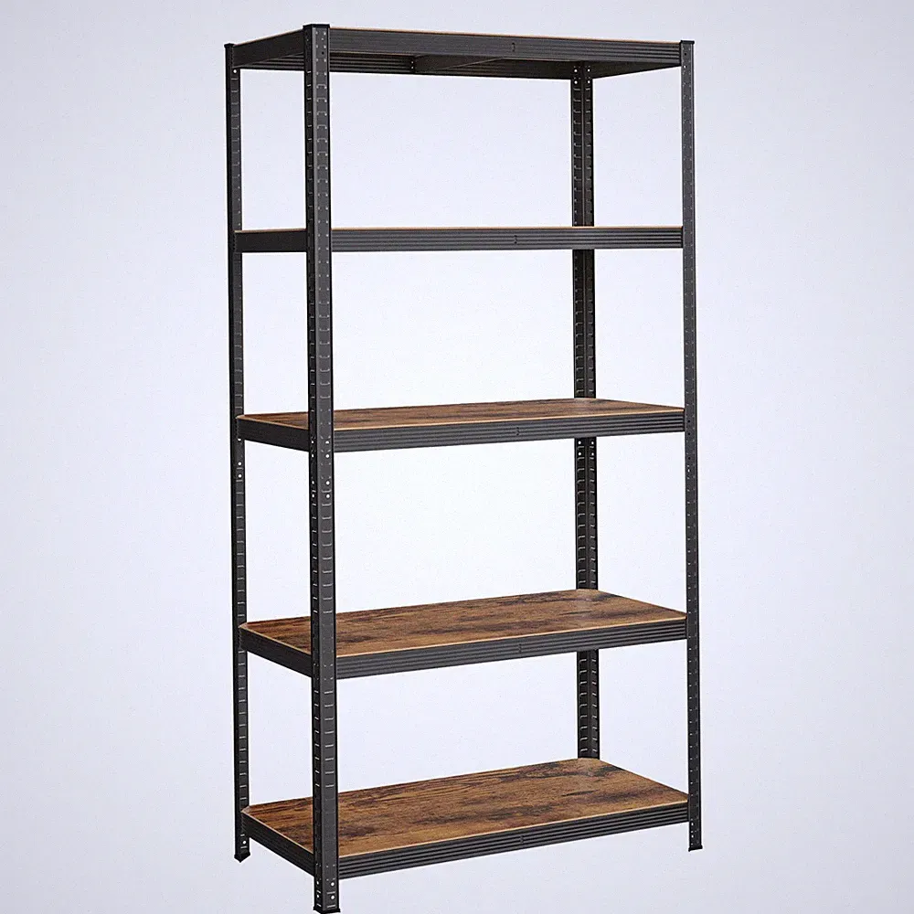 Standregal, Bücherregal,50 x 100 x 200 cm, bis 600 kg belastbar,Industrie-Design