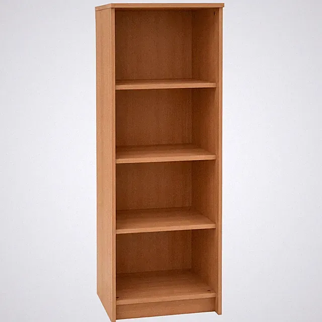 Standregal Bücherregal Regal Holz Buche Wohnzimmer Wandregal Lisa 126x46x39,5 cm