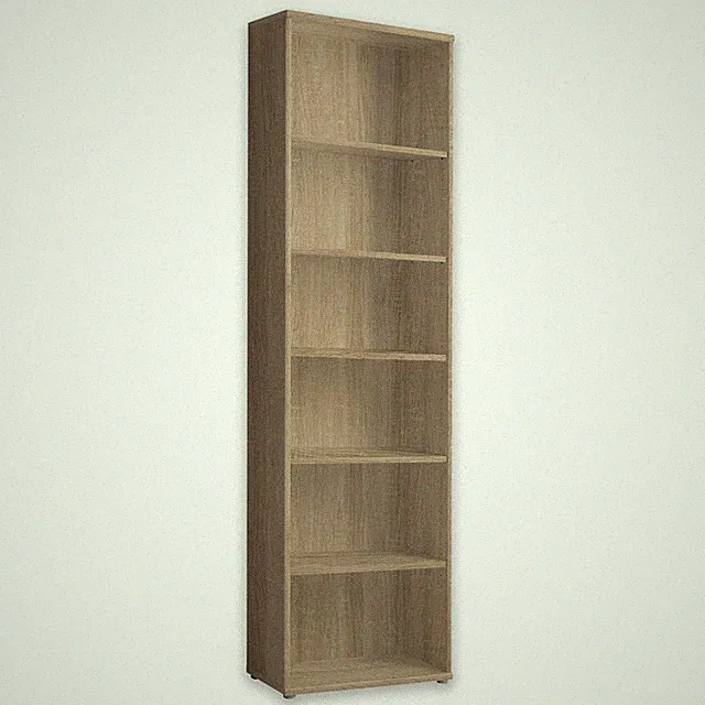 Standregal - Sonoma Eiche - 55x198 cm Bücherregal Kellerregal Standregal