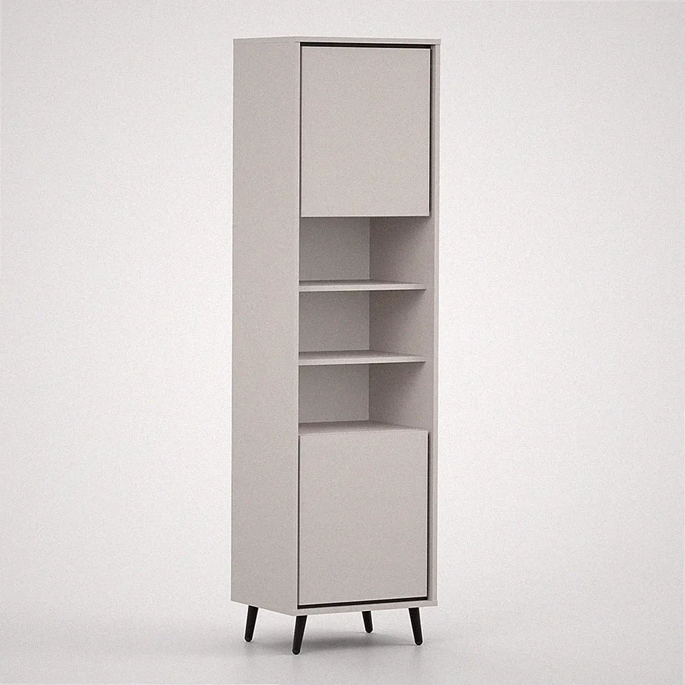 Standvitrine mit Drehtür Vitrine FRESCO 1D 50 cm