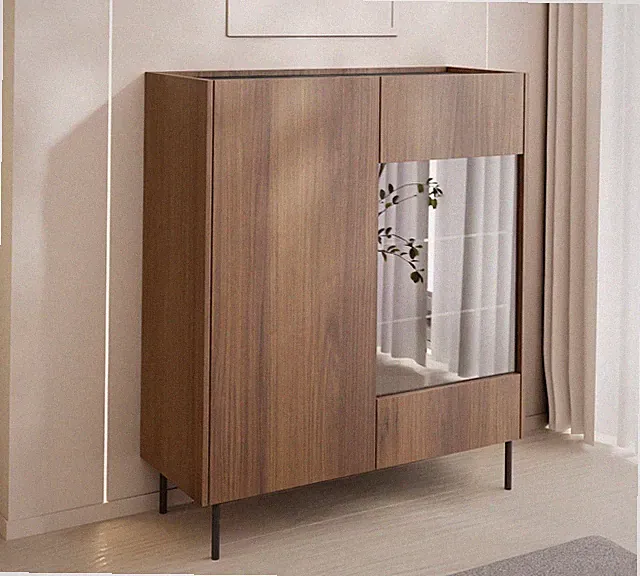 Standvitrine Tewos W97 Vitrinenschrank Hochschrank Bücherschrank Kollektion M24