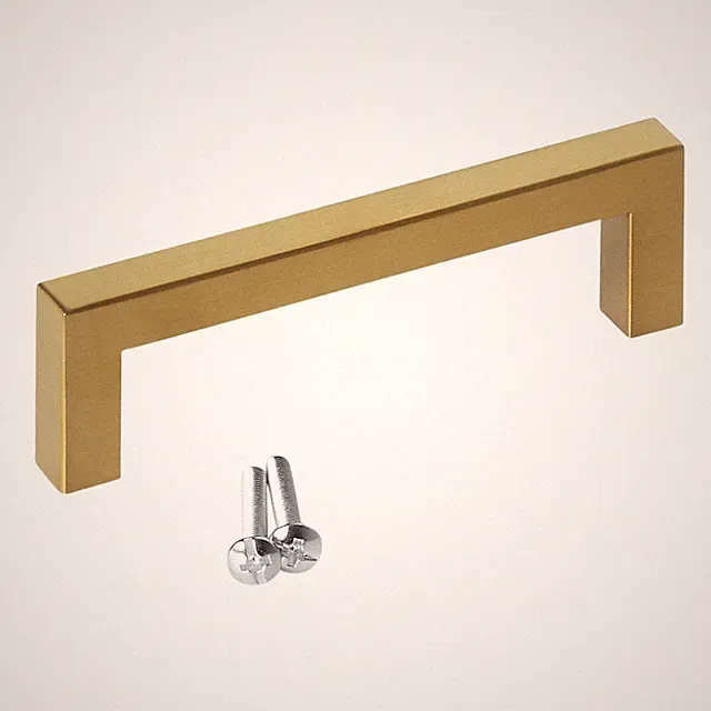Stangengriff Küchengriff Möbelgriff echt Edelstahl gold 10er Set Griffe SOTECH