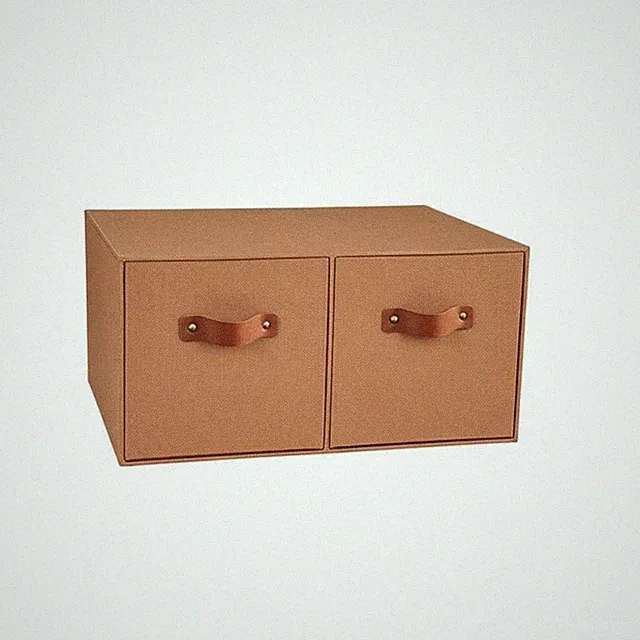 Stapelbare Schubladenbox Nordischer Stil Schreibtisch-Organizer Schubladenddie