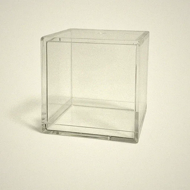 Staubschutzbox mit Offenem Transparent Modellvitrine Staubgeschützt