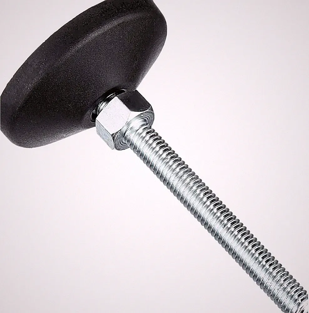 Stellfuss, Legierter Stahl, AEP38 Gewinde M6x50 / Belastbar bis 100 Kg (4 Stück)