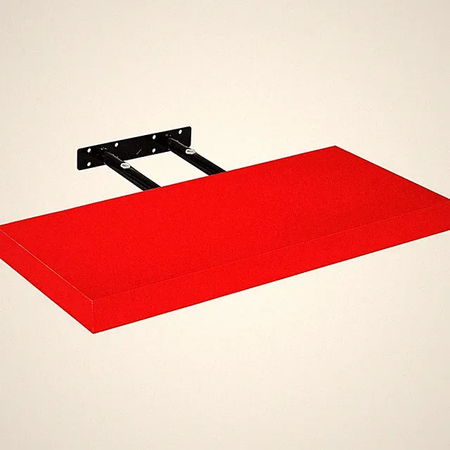 STILISTA® Wandboard Wandregal Volato, Länge 50 cm, Rot