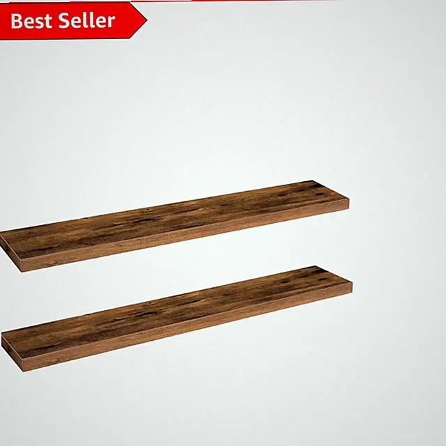 Stilvolle 120 cm Wand Schweberegale 2er Set - Organisieren mit Eleganz