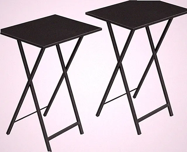 Stilvoller Sofatisch, platzsparend, leicht aufzubauen