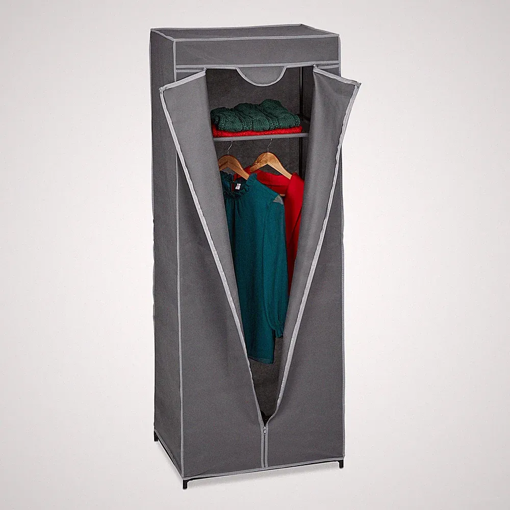 Stoffschrank Stoffgarderobe Textilschrank Faltbarer Kleiderschrank leicht