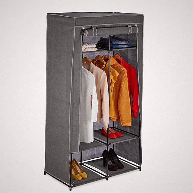 Stoffschrank Stoffkleiderschrank Falt-Schrank Aufbewahrungsschrank Textilschrank