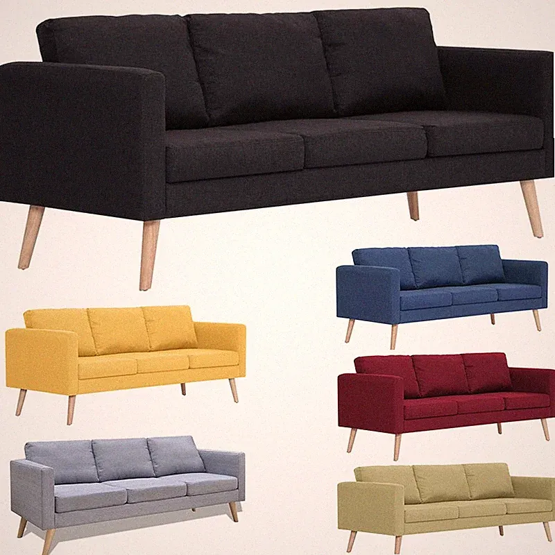Stoffsofa 3-Sitzer Sofa Polstersofa Loungesofa Couch Sofagarnitur Sitzmöbel Neu