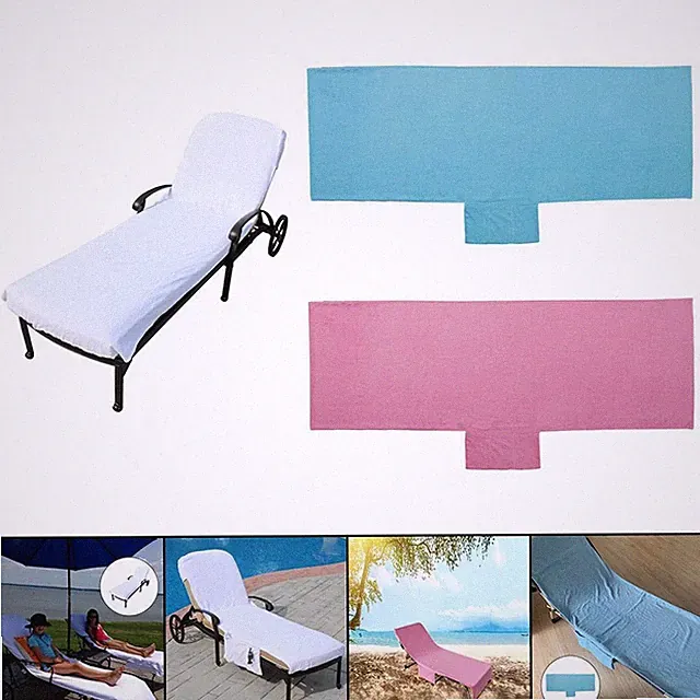 Strandstuhl Handtuch Chaise Lounge Chair Handtuch für Pool Kein Rutschen 85