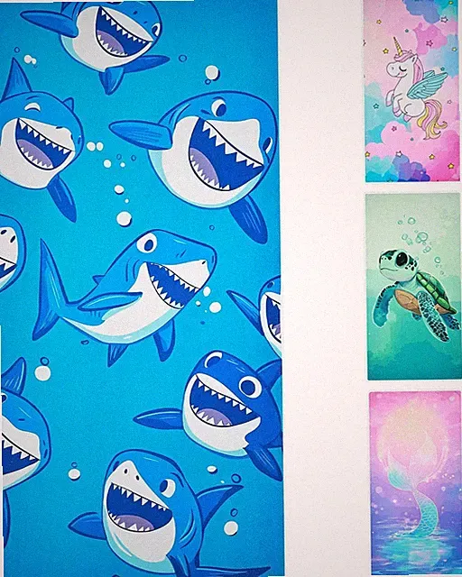 Strandtuch Kinder, 140 x 70 cm Badetuch Strandhandtuch für Mädchen und Jungen