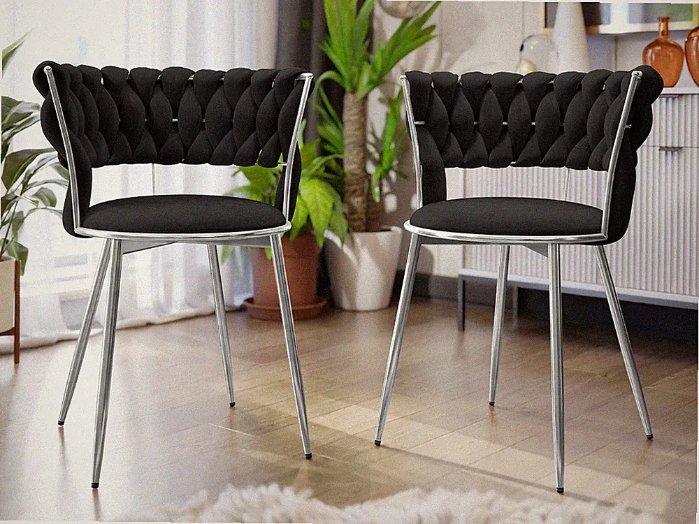 Stuhl Archie DC-1141 (2er-Set) CM Moderner Polsterstuhl Esszimmer, Büro PR M24