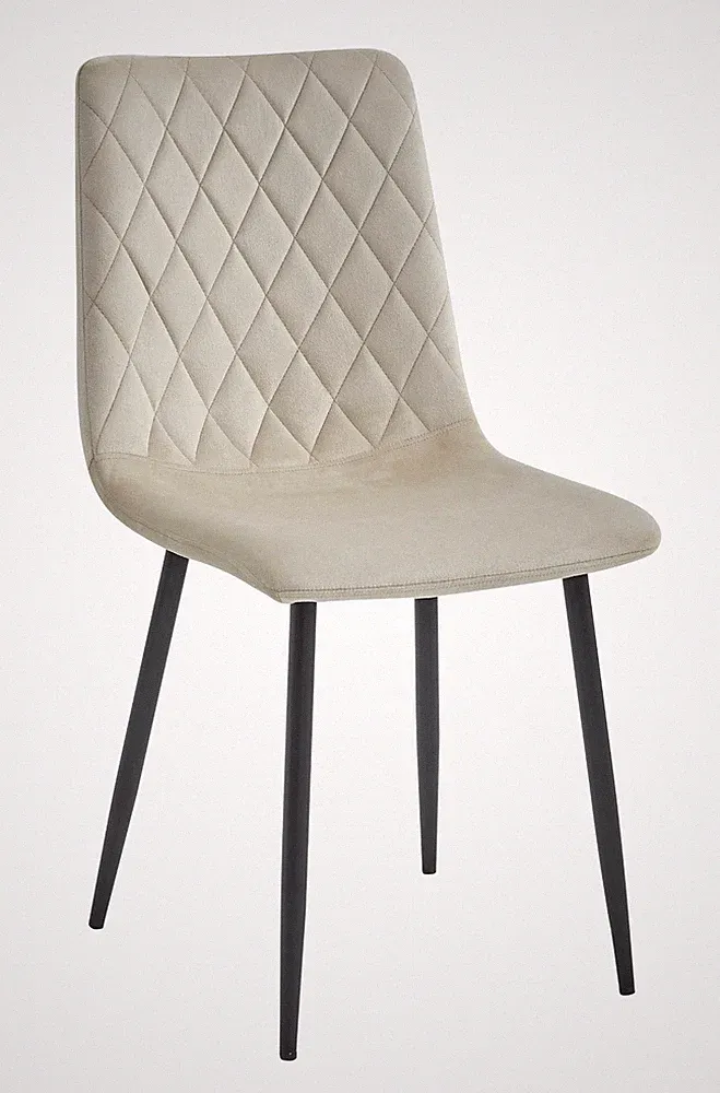 Beige Stuhl