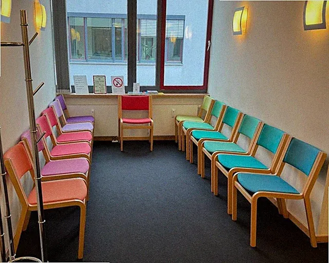 Stuhl Wartestuhl Danish Design Ryd Thygesen & Johnny Sorensen für Magnus Olesen