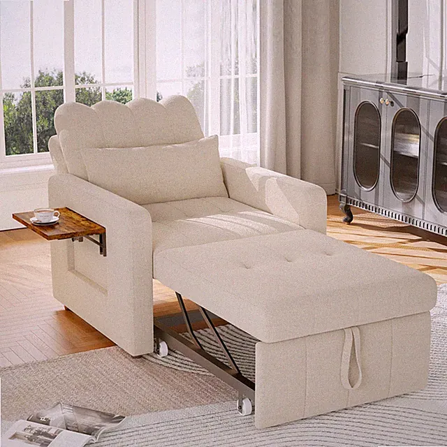 Tagesbett Schlafsofa Sitzer Sofa Couch mit Schlaffunktion Klappsofa Sofabett