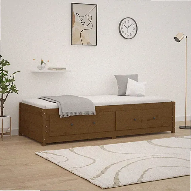 Tagesbett Sofabett Gästebett Sofa Bett Schlafsofa Massivholz Kiefer 9 Farbe Größ