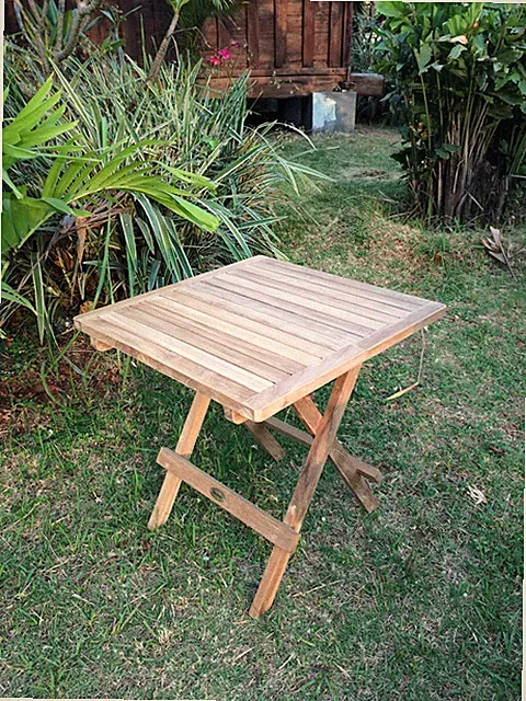 Teak massiv Picnic Tisch - Beistelltisch