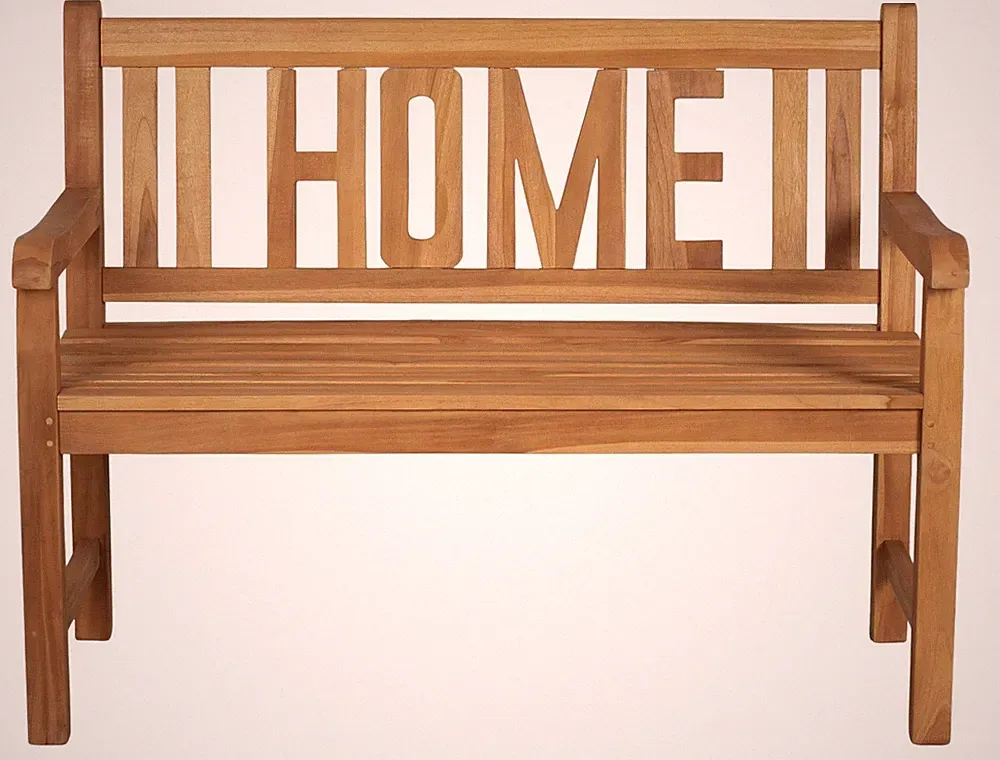 Teakholz Gartenbank HOME 120 cm