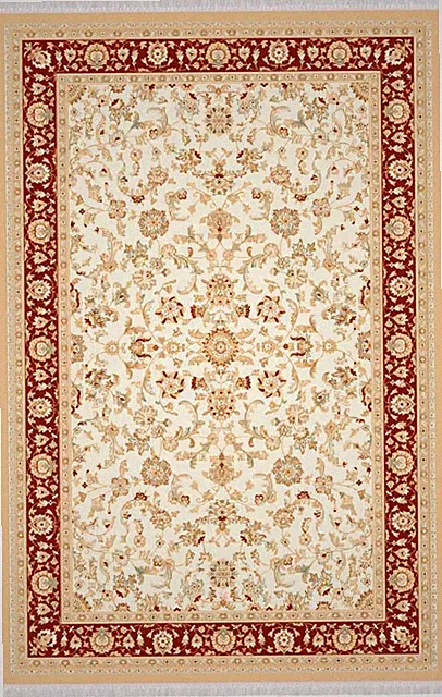 Teppiche Flachgewebe Teppich Abstrakte Designer Orientteppich 150x233 Rot Beige