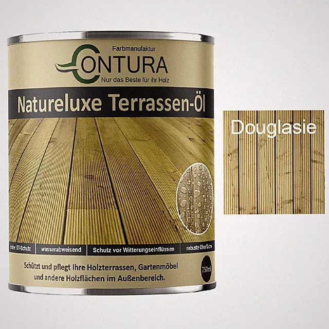 Terrassenöl Holzöl Bangkirai Lärche Douglasie Gartenmöbel Öl Holzschutz Lasur