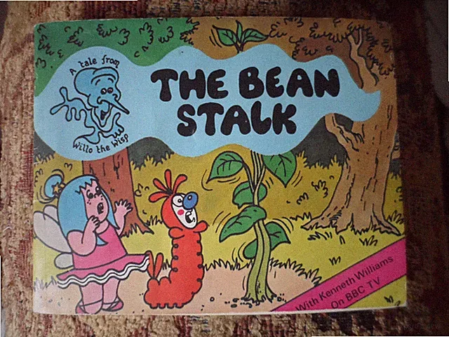The Bean Stalk A Tale from Willo the Wisp Book Nicholas Spargo Rare Vintage