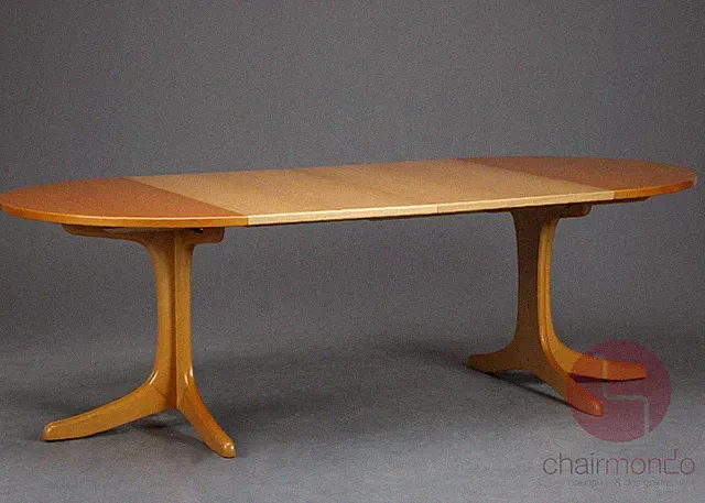 Thonet 1055 Esstisch Buche ausziehbar Holz 110 - 230 cm Ausziehtisch + 2 Platten
